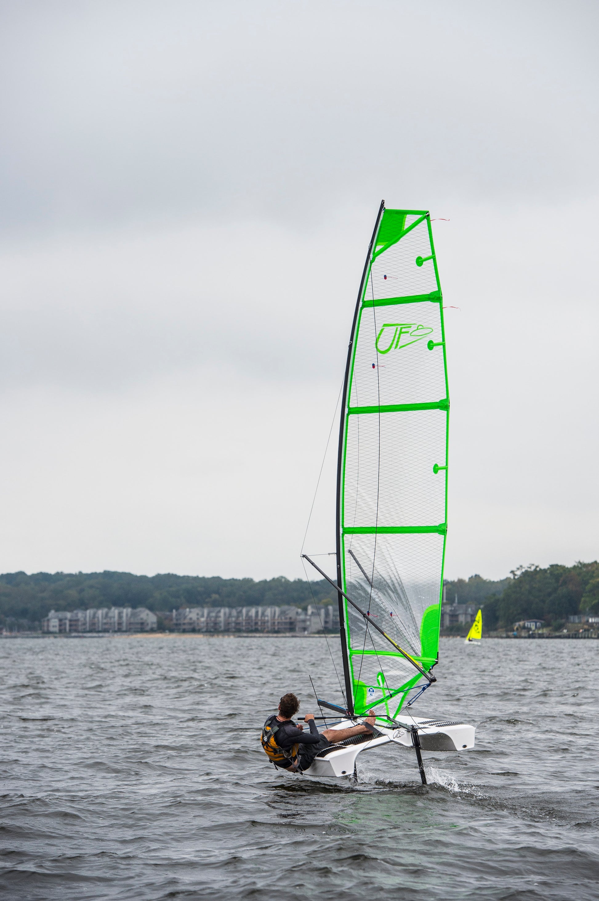 foiling sailboat speed