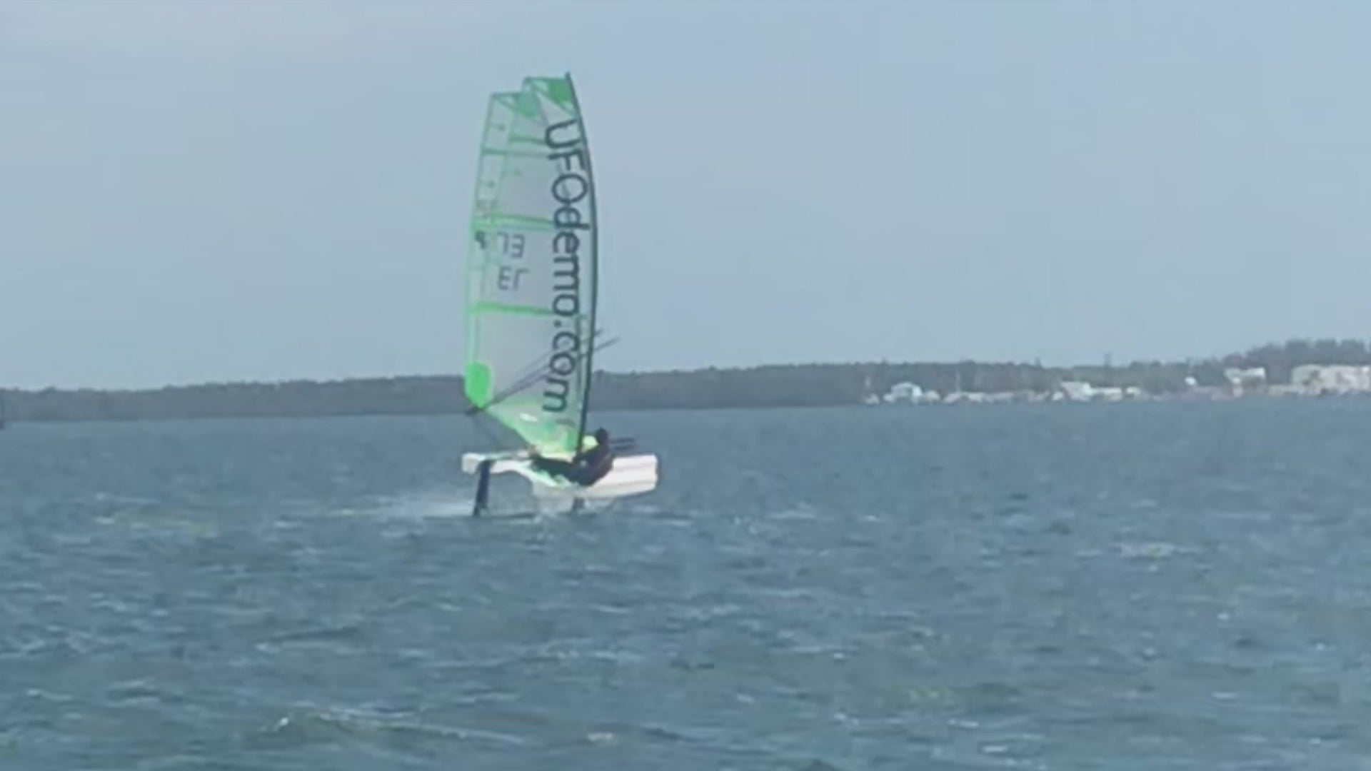 hydrofoil sailboat top speed